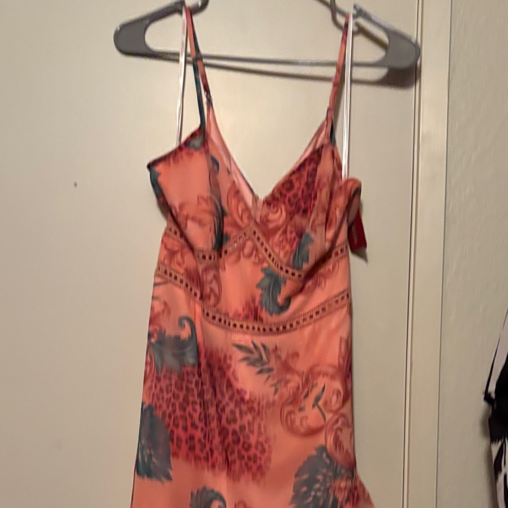 Guess Coral and  Floral Dress